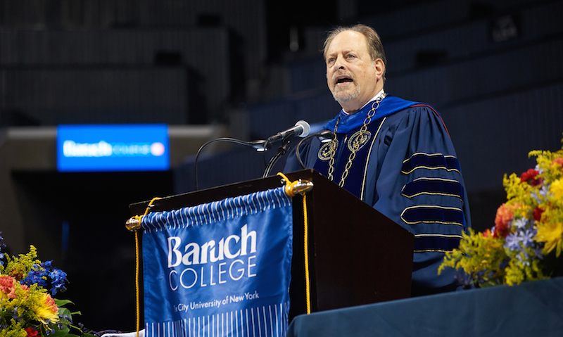 Baruch College 2015 Commencement at the Barclays Center