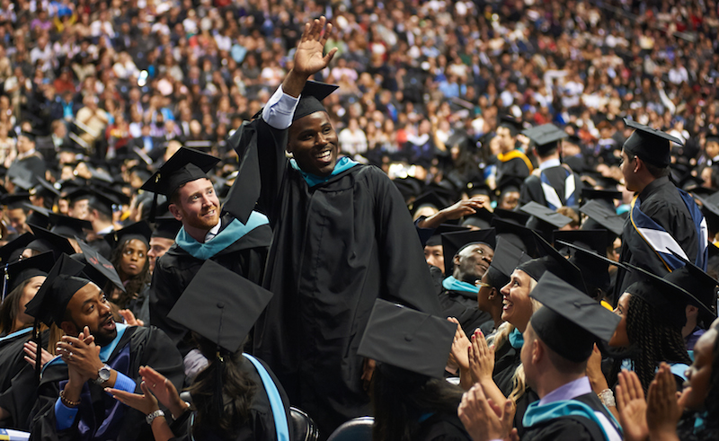 Baruch College 2015 Commencement At The Barclays Center