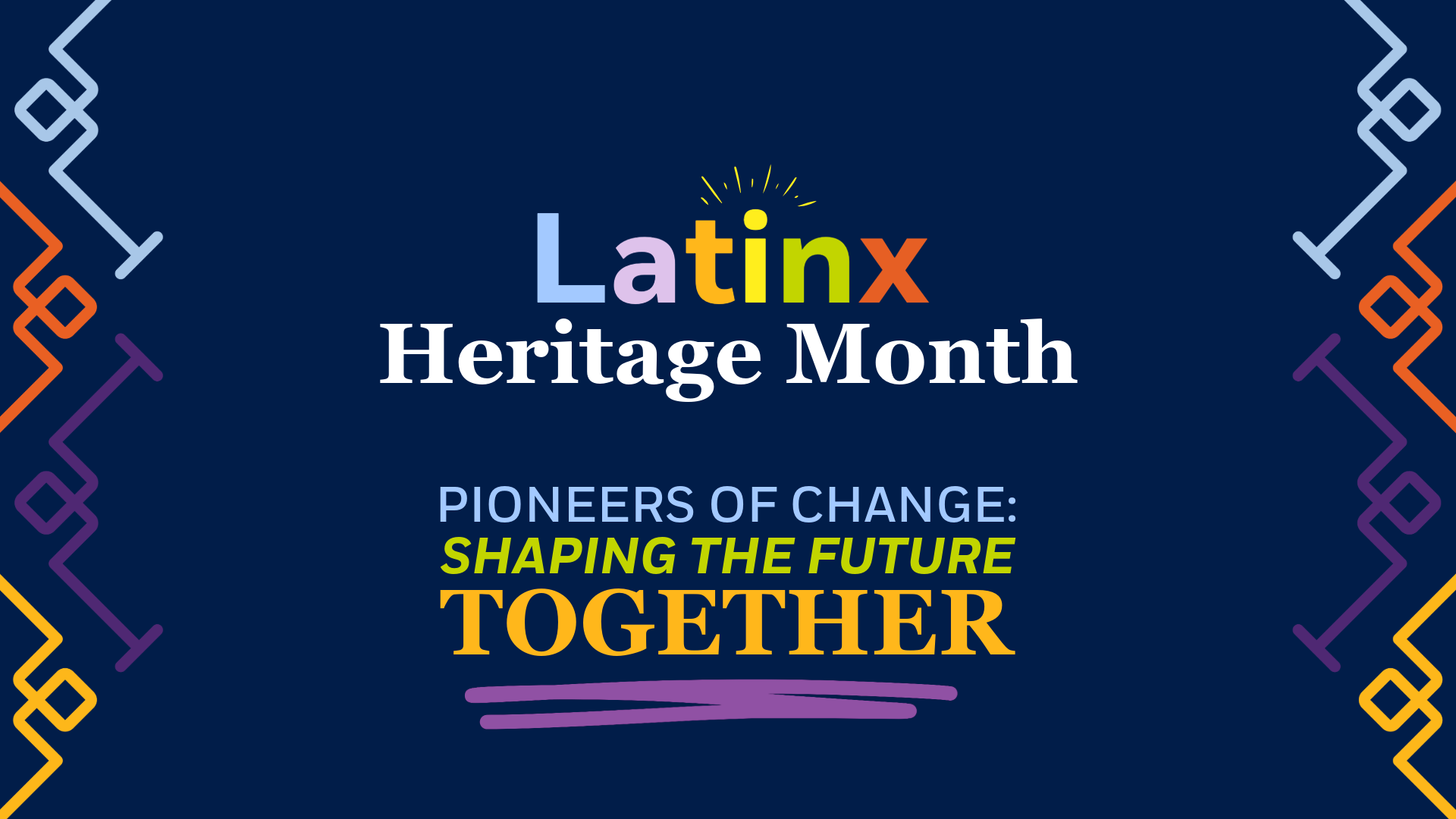 Baruch College celebrates Latinx Heritage Month. The theme for 2024 is Pioneers of Change: Shaping the Future Together