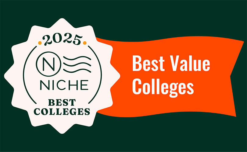 Baruch College ranks as the top institution for value in New York and the tri-state region, according to the online educational information provider Niche.